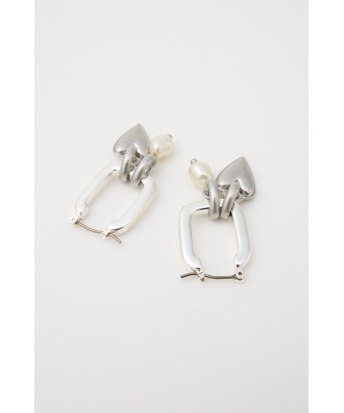 MOUSSY（マウジー）の「MANY CHARMS HOOP ピアス（ピアス（両耳用）・レディース・シルバー/ゴールド・FREE）」の11枚目の写真