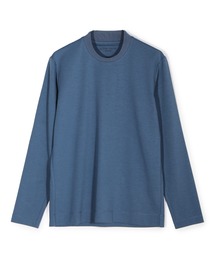 【ACTIVE TAILOR/アクティブテイラー】シルケットスムースクルーネック長袖Tシャツ