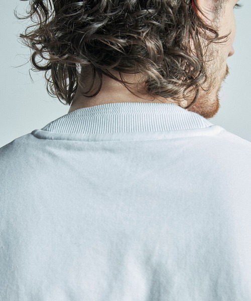 MEN'S BIGI（メンズビギ）の「【ACTIVE TAILOR/アクティブテイラー】シルケットスムースクルーネック長袖Tシャツ（Tシャツ/カットソー・メンズ・ブラウン/ホワイト/ブルー/ブラック・03/02/05/04/01）」の20枚目の写真