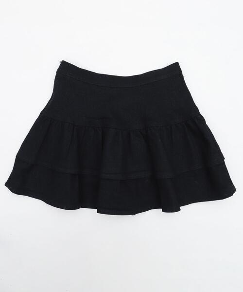 dispark（ディスパーク）の「DISPARK/レースアップティアードミニスカパン（デニムスカート・レディース・ブラック/ライトインディゴブルー・MEDIUM/SMALL）」の16枚目の写真