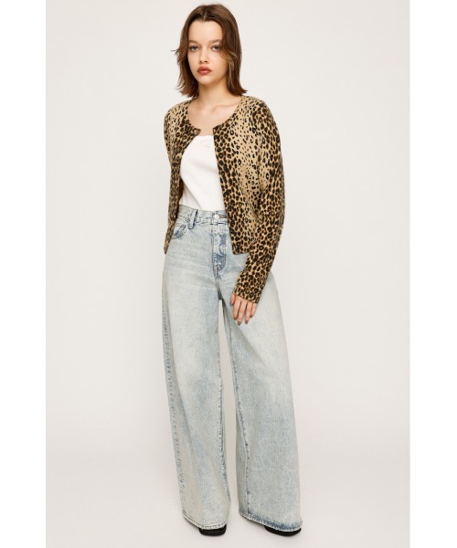 SLY（スライ）の「WIDE LEG PT-C ワイドレッグ パンツ シー 秋服（デニムパンツ・レディース・ライトブルー・0/1/2）」の3枚目の写真