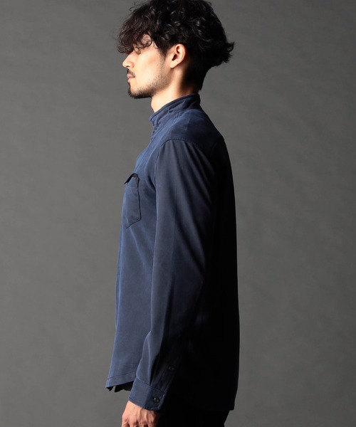 美品✨i BLUES CLUB ブルーズクラブ カラーブロックシャツ 34 XLARGE | STRIPE WORK SHIRT(BLUE) | T.F.L online