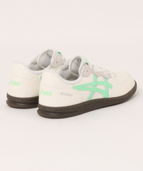 ASICS(アシックス)の「ASICS/アシックス レディース スニーカー ハンドボール 韓国 SKYHAND OG スカイハンド 1203A451(スニーカー・レディース・ホワイト×エメラルドグリーン/グレー×ピンク・23.5cm/24.5cm/24.0cm/25.0cm/23.0cm)」の15枚目の写真