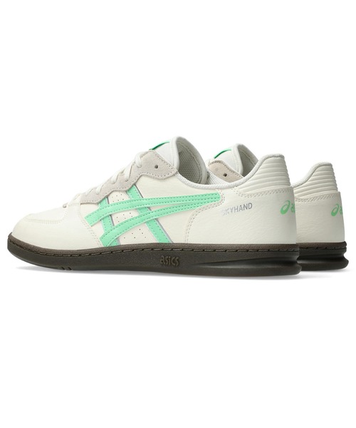 ASICS(アシックス)の「ASICS/アシックス レディース スニーカー ハンドボール 韓国 SKYHAND OG スカイハンド 1203A451(スニーカー・レディース・ホワイト×エメラルドグリーン/グレー×ピンク・23.5cm/24.5cm/24.0cm/25.0cm/23.0cm)」の11枚目の写真