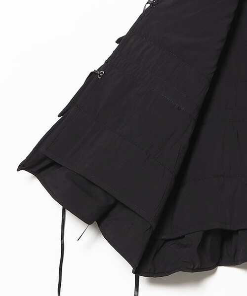 CAROLINA GLASER（カロリナ グレイサー）の「リボン キルティングベスト（ベスト・レディース・ブラック/ブルー系その他・ONE SIZE）」の3枚目の写真