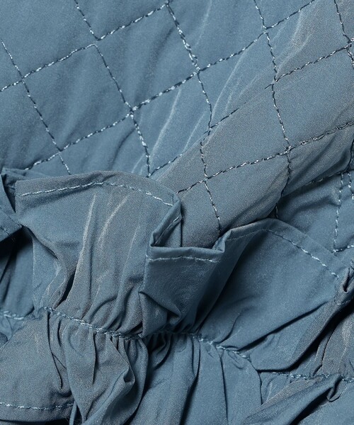 CAROLINA GLASER（カロリナ グレイサー）の「リボン キルティングベスト（ベスト・レディース・ブラック/ブルー系その他・ONE SIZE）」の10枚目の写真