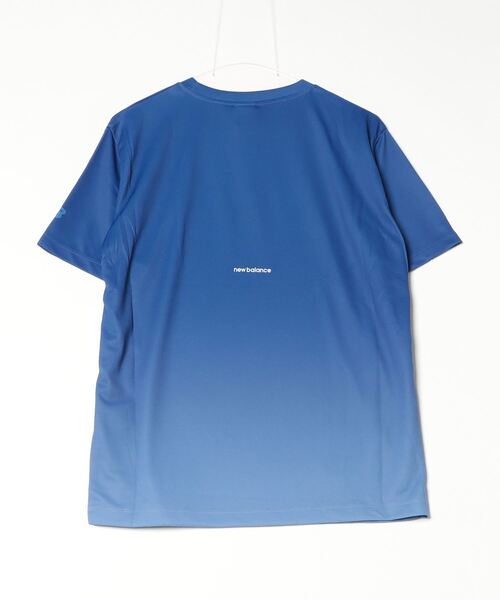 NEW BALANCE(ニューバランス)の「ファンクショナルショートスリーブTシャツ(Tシャツ/カットソー・メンズ・ブルー/ブラック/イエロー/ヘザーグレー・MEDIUM/LARGE/X-LARGE/SMALL)」の5枚目の写真