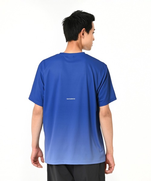 NEW BALANCE(ニューバランス)の「ファンクショナルショートスリーブTシャツ(Tシャツ/カットソー・メンズ・ブルー/ブラック/イエロー/ヘザーグレー・MEDIUM/LARGE/X-LARGE/SMALL)」の10枚目の写真