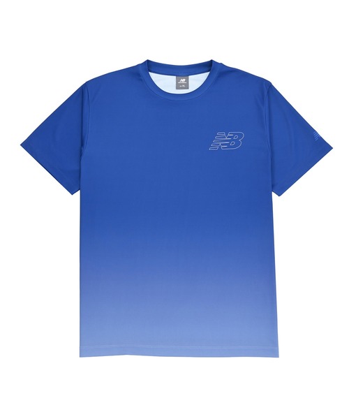 NEW BALANCE(ニューバランス)の「ファンクショナルショートスリーブTシャツ(Tシャツ/カットソー・メンズ・ブルー/ブラック/イエロー/ヘザーグレー・MEDIUM/LARGE/X-LARGE/SMALL)」の11枚目の写真