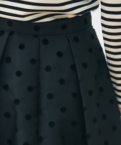 トゥモローランドコレクション☆ モールポルカドット コクーンスカート、Mサイズ モールポルカドット コクーンスカート（スカート）｜TOMORROWLAND