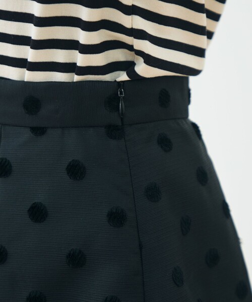 モールポルカドット コクーンスカート（スカート）｜TOMORROWLAND