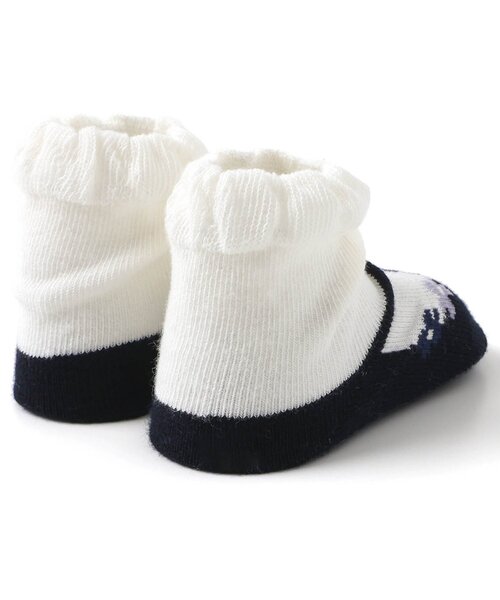 Ampersand（アンパサンド）の「おめかしシューズ風ベビーソックス（ベビーシューズ/ベビーソックス・キッズ・ブラック/ピンク/ブラウン/ネイビー・12/9）」の10枚目の写真