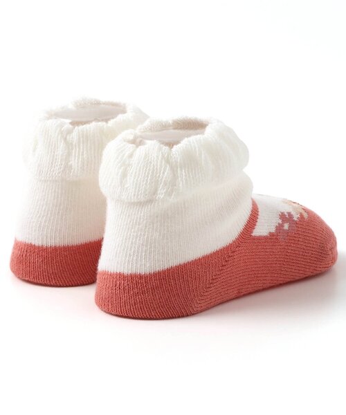 Ampersand（アンパサンド）の「おめかしシューズ風ベビーソックス（ベビーシューズ/ベビーソックス・キッズ・ブラック/ピンク/ブラウン/ネイビー・12/9）」の7枚目の写真