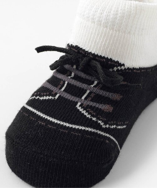 Ampersand（アンパサンド）の「おめかしシューズ風ベビーソックス（ベビーシューズ/ベビーソックス・キッズ・ブラック/ピンク/ブラウン/ネイビー・12/9）」の11枚目の写真
