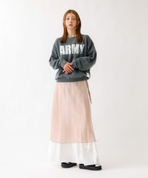 ABAHOUSE（アバハウス）の「【NOMINE／ノミネ】シアー ラップ スカート（スカート）」