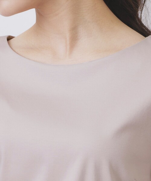 index（インデックス）の「レースドッキングスリーブトップス【洗濯機洗い可/UVケア】（Tシャツ/カットソー・レディース・オフホワイト/サンドベージュ/ネイビー/グリーン系・36/38/40/42）」の21枚目の写真