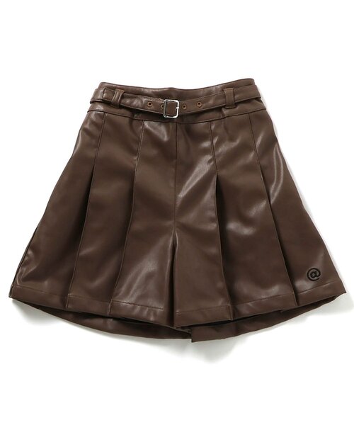 algy（アルジー）の「フェイクレザープリーツショーパン（その他パンツ・キッズ・ブラック/ブラウン・X-SMALL/SMALL/MEDIUM/XX-SMALL）」の13枚目の写真