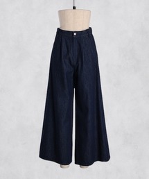 INTERPLANET | ワンタックワイドデニムパンツ(デニムパンツ)
