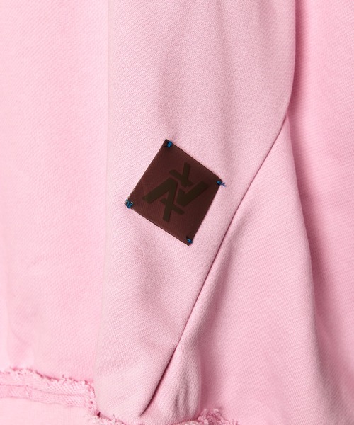 AULA AILA(アウラアイラ)の「ウェーブビッグカラースウェット(スウェット・レディース・イエロー×グリーン/ブラック/パープル/ピンク・0)」の20枚目の写真