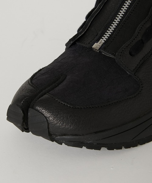 tabito(タビト)の「【REBIRTH PROJECT × tabito】 Zip Tactical Trainer Airbag & Deerskin 足袋スニーカー(tabito55)(スニーカー・メンズ・ネイビー/ホワイト/ブラック・38/39/40/41/42/43)」の18枚目の写真