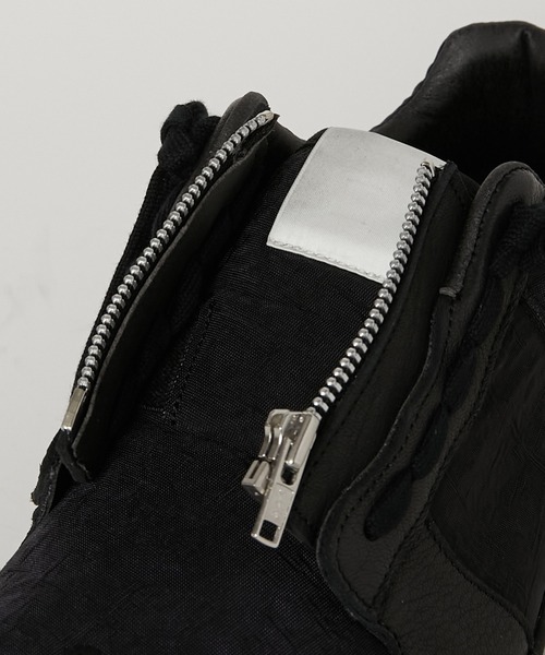tabito(タビト)の「【REBIRTH PROJECT × tabito】 Zip Tactical Trainer Airbag & Deerskin 足袋スニーカー(tabito55)(スニーカー・メンズ・ネイビー/ホワイト/ブラック・38/39/40/41/42/43)」の17枚目の写真