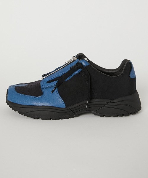 tabito(タビト)の「【REBIRTH PROJECT × tabito】 Zip Tactical Trainer Airbag & Deerskin 足袋スニーカー(tabito55)(スニーカー・メンズ・ネイビー/ホワイト/ブラック・38/39/40/41/42/43)」の20枚目の写真