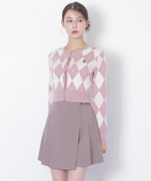 セール】◇ウーリッシュフラノラップ風スカパン（その他パンツ）｜JILL