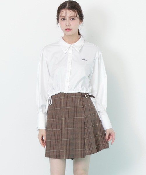 セール】◇ウーリッシュフラノラップ風スカパン（その他パンツ）｜JILL