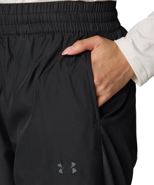 UNDER ARMOUR（アンダーアーマー）の「UAメッシュ ライナー ウーブン パンツ（トレーニング/レディース）（その他パンツ・レディース・ブラック・L/S/M/XL）」の4枚目の写真