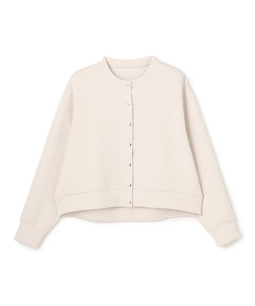 UNFILO(アンフィーロ)の「【新色追加】BEAUTY FORM JERSEY スナップカーディガン(カーディガン/ボレロ・レディース・ベージュ系/ピンク系1/ブルー系/ブラック系/グレー系/ダークブラウン系/ライトグレー系/ネイビー系/ローズ系・SMALL/MEDIUM)」の19枚目の写真