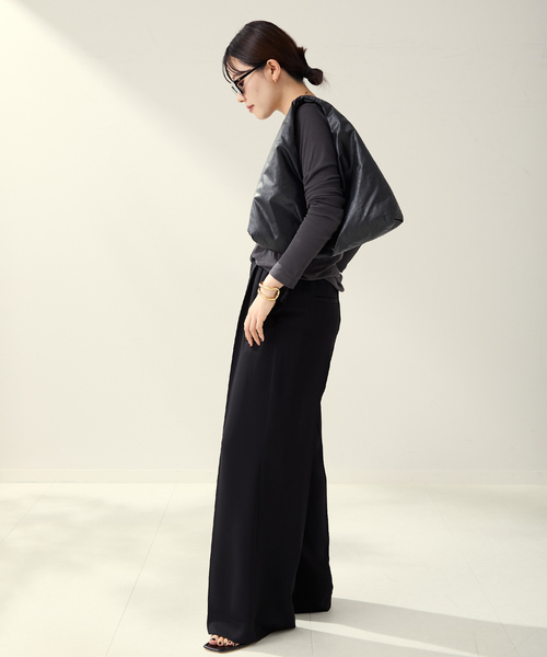 plage（プラージュ）の「Hight Twist ロンT（Tシャツ/カットソー・レディース・ベージュ/アイボリー/チャコールグレー・FREE）」の8枚目の写真