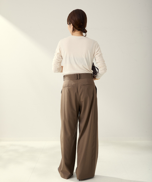 plage（プラージュ）の「Hight Twist ロンT（Tシャツ/カットソー・レディース・ベージュ/アイボリー/チャコールグレー・FREE）」の21枚目の写真