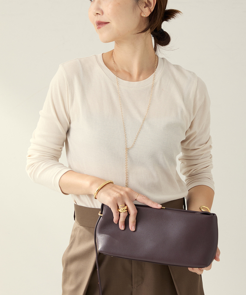 plage（プラージュ）の「Hight Twist ロンT（Tシャツ/カットソー・レディース・ベージュ/アイボリー/チャコールグレー・FREE）」の22枚目の写真