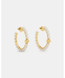Kenneth Jay Lane/ケネス ジェイ レーン FLOWER PIERCE ピアス(両耳 