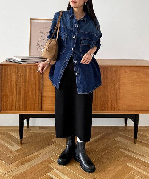 DISCOAT（ディスコート）の「サイドゴアチェルシーブーツ（ブーツ・レディース・ブラウン/ブラック・MEDIUM/LARGE）」の3枚目の写真