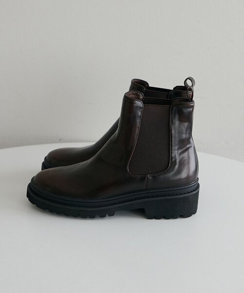 DISCOAT（ディスコート）の「サイドゴアチェルシーブーツ（ブーツ・レディース・ブラウン/ブラック・MEDIUM/LARGE）」の19枚目の写真