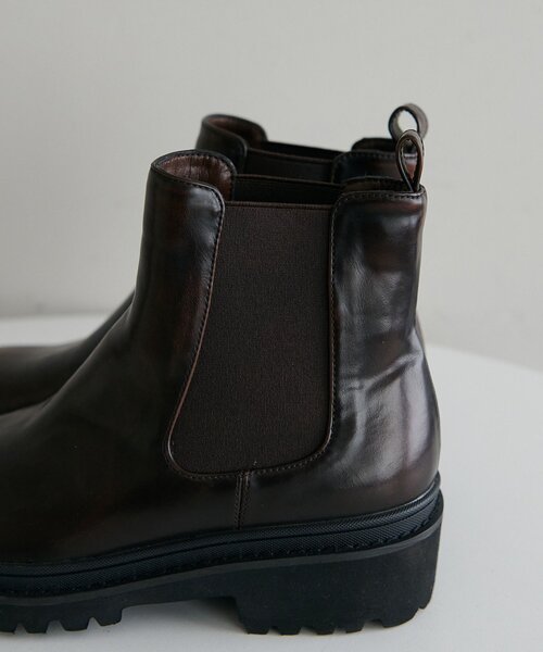 DISCOAT（ディスコート）の「サイドゴアチェルシーブーツ（ブーツ・レディース・ブラウン/ブラック・MEDIUM/LARGE）」の18枚目の写真