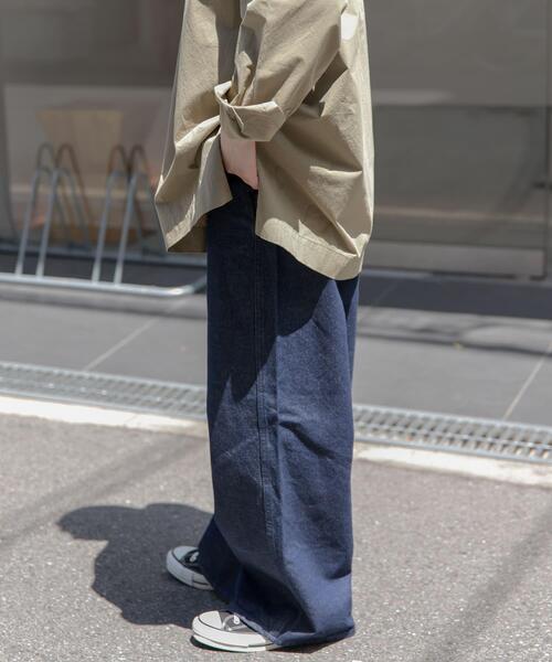 FORK&SPOON(フォークアンドスプーン)の「FORK&SPOON JFデニムベルトセットルーズパンツ(デニムパンツ・レディース・ワンウォッシュ/ブルー・2/1)」の12枚目の写真