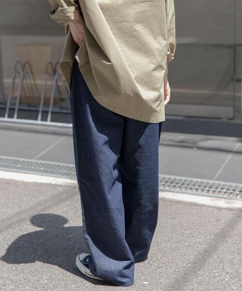 FORK&SPOON(フォークアンドスプーン)の「FORK&SPOON JFデニムベルトセットルーズパンツ(デニムパンツ・レディース・ワンウォッシュ/ブルー・2/1)」の13枚目の写真