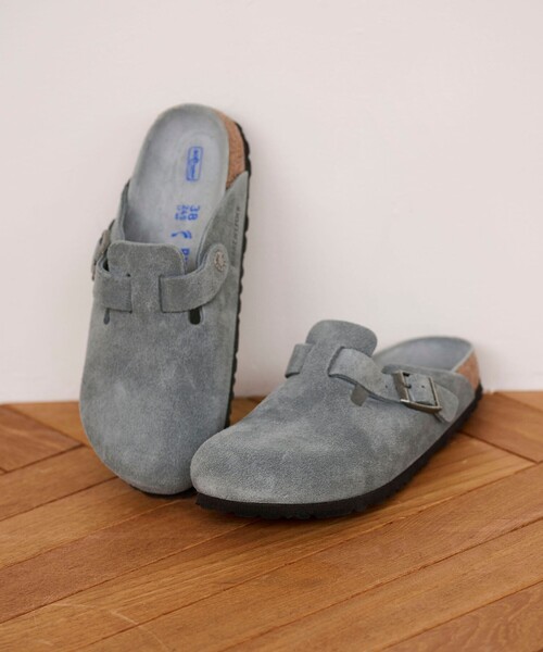 BIRKENSTOCK(ビルケンシュトック)の「【国内EXCLUSIVE】<BIRKENSTOCK>ボストン サンダル(スリッポン・レディース・ダークグリーン/オフホワイト/ダークグレー/ネイビー/ブラウン・38/37/36/35)」の6枚目の写真