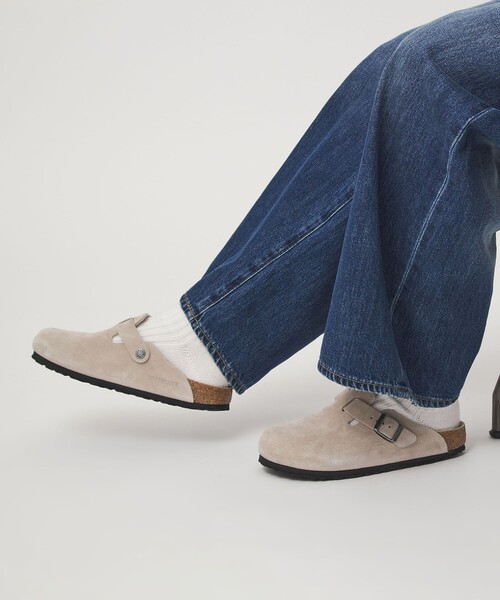 BIRKENSTOCK(ビルケンシュトック)の「【国内EXCLUSIVE】<BIRKENSTOCK>ボストン サンダル(スリッポン・レディース・ダークグリーン/オフホワイト/ダークグレー/ネイビー/ブラウン・38/37/36/35)」の8枚目の写真