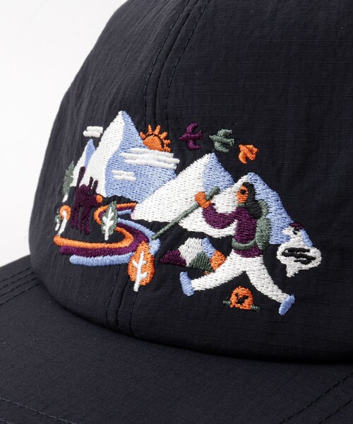 halo commodity（ハロ　コモディティー）の「【halo commodity/ハロ コモディティー】Map Cap h253-238（キャップ・メンズ・ブラック/カーキ/ブルー・FREE）」の18枚目の写真