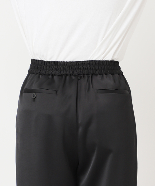 JOURNAL STANDARD relume(ジャーナルスタンダード レリューム)の「《追加 / 新色》サテンベイカーパンツ(その他パンツ・レディース・ブラック/ブラウン/キャメル・36/38)」の10枚目の写真