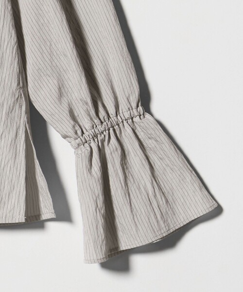 BEAUTY&YOUTH UNITED ARROWS（ビューティーアンドユースユナイテッドアローズ）の「ラッフル スキッパーブラウス ウォッシャブル（シャツ/ブラウス・レディース・ライトグレー/ナチュラル/ホワイト・FREE）」の22枚目の写真
