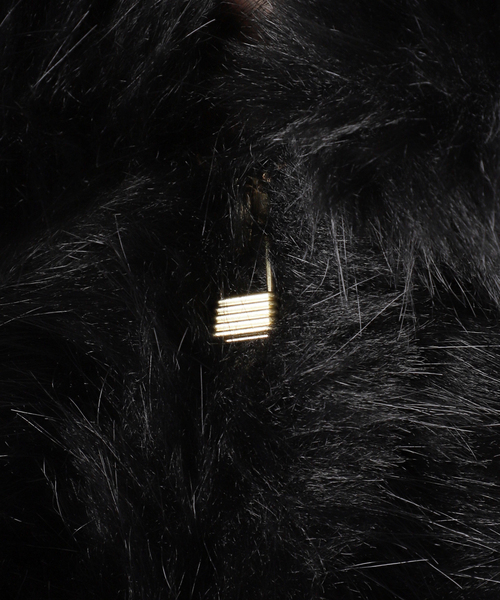 journal standard L'essage（ジャーナルスタンダードレサージュ）の「フェイクファーブルゾン（その他アウター・レディース・ブラウン/ブラック・FREE）」の14枚目の写真