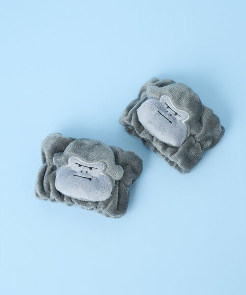 BIRTHDAY BAR(バースデイバー)の「With Animals アームバンド2pc set(バングル/リストバンド・レディース・グレー/イエロー・0)」の1枚目の写真