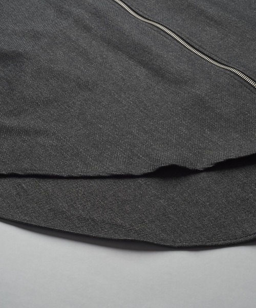NO ID.(ノーアイディ)の「【NO ID.】Inverted Tuck Hooded Coat / インバーテッド タック フーデッド コート(モッズコート・メンズ・ブラック/グレー・ONE SIZE)」の5枚目の写真
