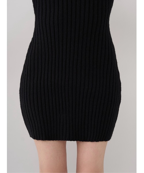 Darich（ダーリッチ）の「レイヤードライクニットミニワンピース