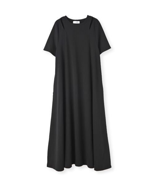 marjour（マージュール）の「SHOULDER SLIT HALF SLEEVE DRESS（ワンピース・レディース・ブラウン/ブラック・02/01）」の11枚目の写真