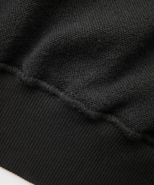 X-girl(エックスガール)の「MILLS LOGO LAYERED PATCH SWEAT HOODIE(パーカー・レディース・アッシュ/ブラック/ネイビー・S/M/L)」の13枚目の写真